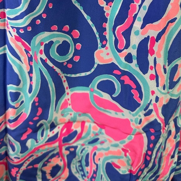 Lilly Pulitzer Elsa Jellies Be Jammin Iris Blue Blouse in Size Small *rare* - Picture 6 of 7